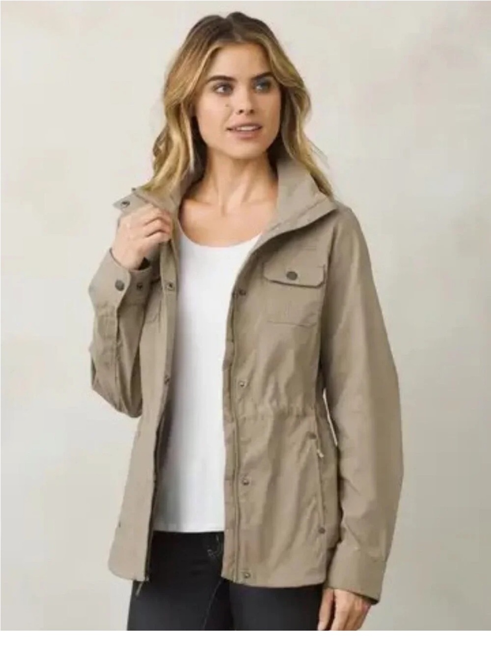 Taupe Prana Halle Jacket - Women’s